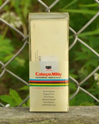 Vintage Cateye Computer Mity Cyclocomputer Model CC-MT100 Made In Japan Bicycle - Image 1 of 4