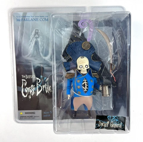 Tim Burton's Corpse Bride Dwarf General Action Figure 2005 McFarlane Toys Cover
