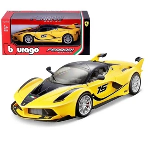 Ferrari FXX K Racing Scala 1:24 Modellino Metallo Bburago Collezione - Foto 1 di 4