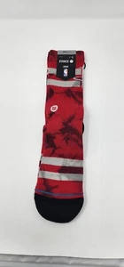 Stance NBA Houston Rockets Dyed Casual Crew Socks Men's Size Large 9-13 NWT - Picture 1 of 3
