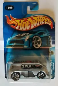 2003 Hot Wheels Roll Patrol SWAT Hyperliner 9/10 #208 SILVER 5 spoke - Picture 1 of 2