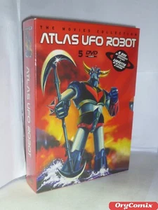 ATLAS UFO ROBOT - THE MOVIES COLLECTION - STORMOVIE - BOX 5 DVD SIGILLATO - Imagen 1 de 3