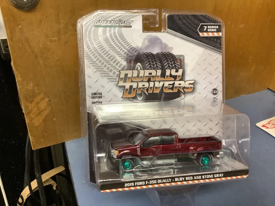 2018 Ford F350 Lariat King Ranch Dually Driver Series 1 Model Greenlight 46010d*