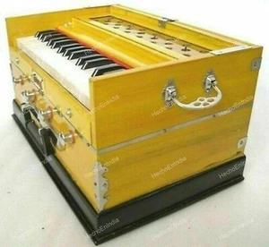 Musikinstrument Hoch Klasse Sound 4 Stopper Doppel Bellow 32 Schlüssel Harmonium - Bild 1 von 10