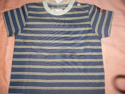 SIGIKID JUNGEN T-SHIRT blau gestreift 56,62,68%%  - Bild 1 von 4