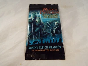 LORD OF THE RINGS CCG REALMS OF THE ELF-LORDS SEALED BOOSTER PACK (Polish) - Picture 1 of 1