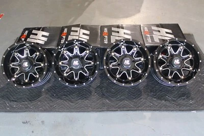 RUEDAS DE ALUMINIO YAMAHA KODIAK 450 IRS 12" HL4 ATV / UTV (JUEGO 4) IRS1CA Foto 1 de 3