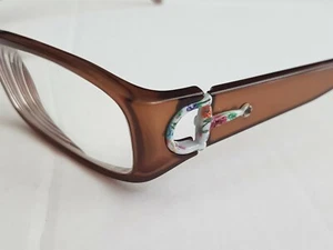 SLEEK VINTAGE Gucci GG 2584 LDV Frames For Glasses Lenses - BROWN - Picture 1 of 6