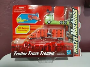 Micro Machines "Trailer Truck Trouble" 79033/45812 Hasbro 2003 - Picture 1 of 2