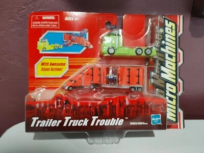 Micro Machines "Trailer Truck Trouble" 79033/45812 Hasbro 2003 - Image 1 of 2