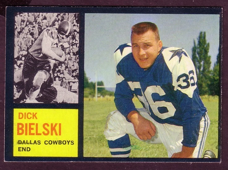 1962 TOPPS DICK BIELSKI CARD NO:43 EXMINT CONDITION - Image 1 of 1