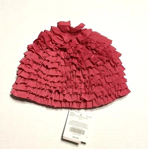 Neu mit Etikett Janie and Jack Marina Rose Größe 4-5 rosa Rüschen Badekappe Mütze - Bild 1 von 1