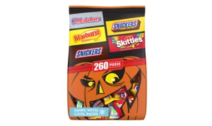 Mini Snickers Süßigkeiten gemischt Original Kegeln Tasche Großpackung Halloween Kauartikel 260 Stück - Bild 1 von 8