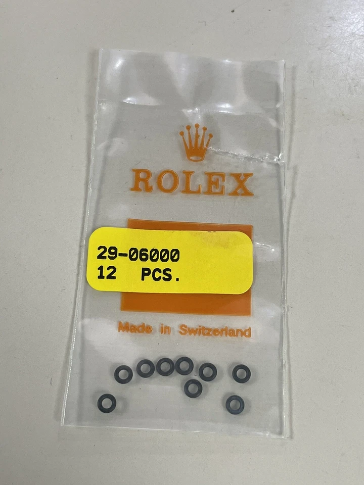 Genuine Rolex Gasket 29-06000 for 6mm Case Tube. for one piece