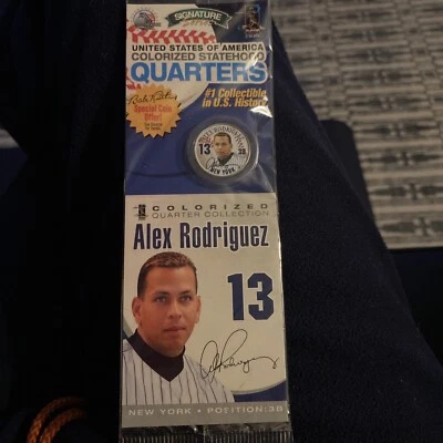 LOT of 3 NEW 2005 COLORIZED QUARTER - Pujols - Thome - AROD - -HOF’ers - Image 1 of 3