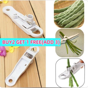 Runner Green Bean Slicer Cutter Bean Stringer Remover Peeler Home Kitchen Tool - Picture 1 of 21