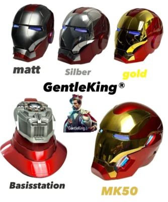 Iron Man Helm MK5 2.0 Tony Stark Avengers Geschenk Avengers Versand aus DE🇩🇪 - Bild 1 von 4