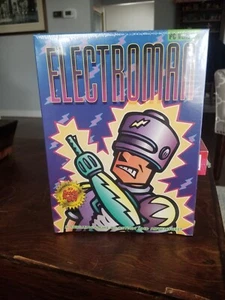 ELECTROMAN PC Game Big Box Monkey Business Rare Vintage 1994 IBM/Tandy SEALED - Picture 1 of 4