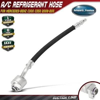 Manguera de línea de succión de aire acondicionado para Mercedes-Benz C300 C350 2008 2009 2010 2011 E350 2010 Foto 1 de 4
