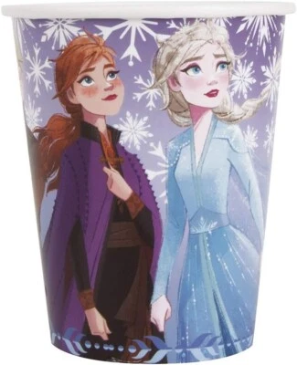 Únicas tazas de papel para fiestas Disney Frozen - 9 oz. (Pack de 8) Foto 1 de 2