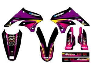 Kit gráfico KLX 450 SURGE Purple Senge 2008-2018 compatible con Kawasaki - Imagen 1 de 10
