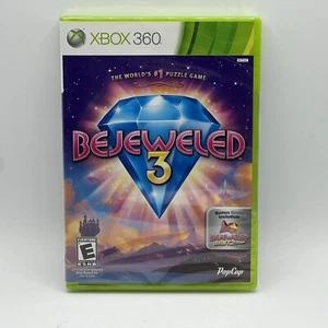 New Xbox 360 Bejeweled 3 Authentic Pop Cap Games 2011 Official Microsoft Sealed - Picture 1 of 3