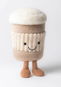 Jellycat Amuseable Coffee-To-Go US seller Best Seller SOLD OUT- NWT- - Picture 1 of 4