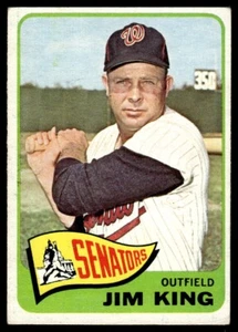 1965 Topps Jim King EX Washington Senators #38 - Picture 1 of 2