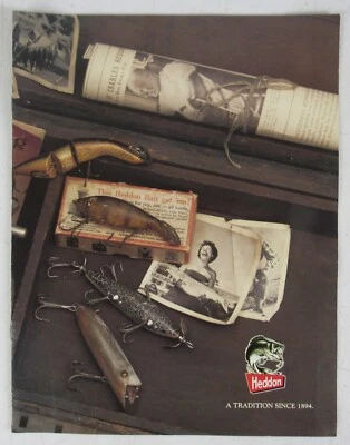 Catálogo señuelo aparejos de pesca Heddon Dowagiac años 80 B4B1 Foto 1 de 2