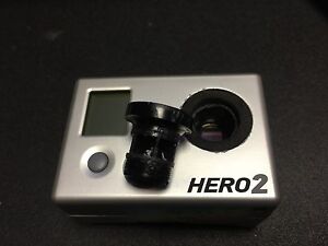 GOPRO HD HERO2 MODIFIED INTERCHANGEABLE LENSES 2.5mm Wide+8mm Narrow Tele-Photo