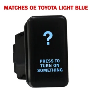 PRESIONE PARA ENCENDER ALGO 8B93NB Interruptor de empuje 12 voltios para Toyota OEM Tacoma LE... - Imagen 1 de 1