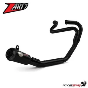 Zard impianto scarico completo acciaio nero racing Triumph Speed Twin 1200 18-23 - Imagen 1 de 5
