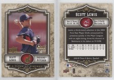 2009 Upper Deck A Piece of History Gold /50 Scott Lewis #123