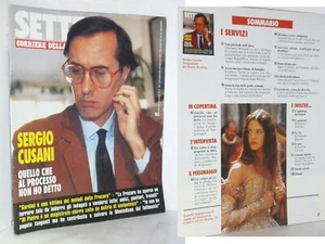 SETTE (CORRIERE DELLA SERA) N. 19 - 1994 - SERGIO CUSANI RIVISTA IN BUONO STATO - Picture 1 of 4