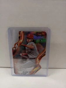 Inserto troquelado Alec Bohm 2021 Bowman's Best Heatwave RC #HW22 Phillies  - Imagen 1 de 2