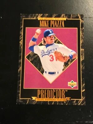 1996 Upper Deck Predictor Award Winners Mike Piazza #H8 - Image 1 of 2