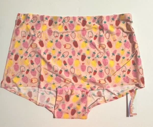 Cheek Boss XL Höschen Boy Shorts, nahtlos, weich, Erdbeeren Motiv - Bild 1 von 7