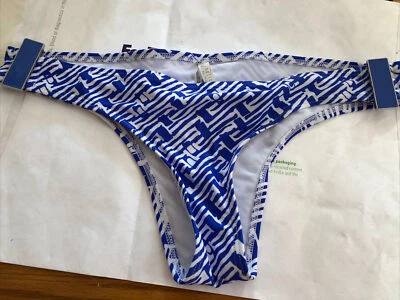 Raisin H Collection Blue / Violet Rio Cheeky Bikini Swim Bottom Large - Image 1 of 4