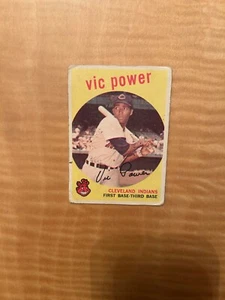 1959 TOPPS BASEBALL #229 VIC POWER!! $1 SHIPPING!! - Picture 1 of 2