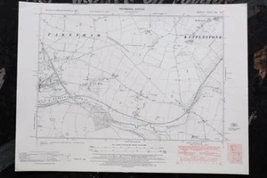 Vintage Norfolk Ordnance Survey Map - Fakenham - Kettlestone - Picture 1 of 2