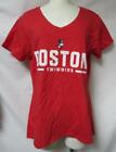 Boston University Terriers Swimming Women's Size Large V-Neck T-Shirt C1 2523