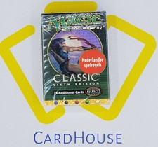 MTG Classic Sixth Edition 6th Tournament Pack Dutch Rules Factory Sealed NEW