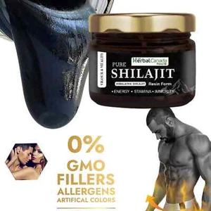 Pure Himalayan Shilajit Soft Resin Lab Certified Fulvic Acid Extreme Potent - Picture 1 of 8
