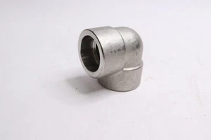 Steel Supply Forged Stainless Elbow Class 3000 1" 108926 - Picture 1 of 1
