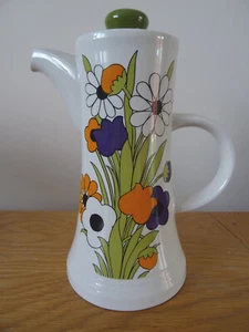 Barker Bros Royal Tudor Ware Fabulously Retro Coffee Pot - Picture 1 of 5