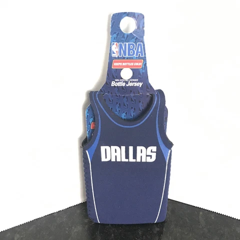 Dallas Mavericks 12oz Two Sided Bottle Cooler [NEW] NBA Coozie Koozie Beer Drink Cover