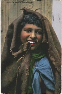 CPA Carte Postale Tunisie Petite mendiante VM74903ok - Picture 1 of 2