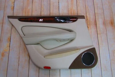 2008-2009 Jaguar XJ8 VANDEN PLAS ONLY  Rear LEFT Side Interior Door Panel   08 0 - Image 1 of 4