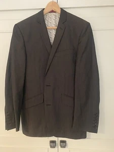 Alexandre Savile Row Jacket wool & linen blend 2 Button Size 38” - Picture 1 of 6
