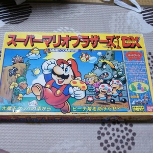 Super Mario Bros DX Board Game Retro Mario 1986 USED Rare Item Japan - Picture 1 of 3